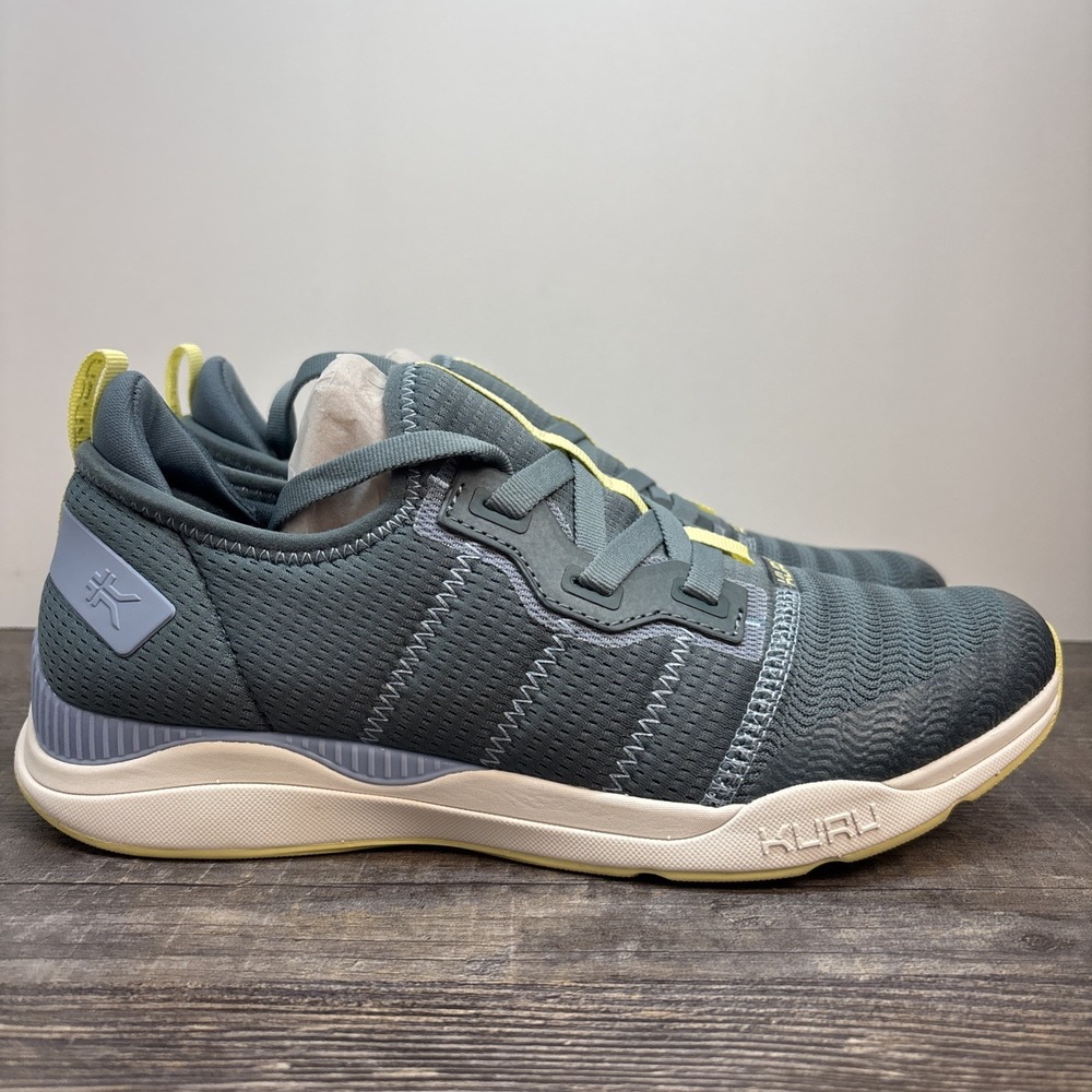 KURU Stride Move Women's 9.5 Sneaker Shoe Blue Haze-Lime Sorbet $149 NEW